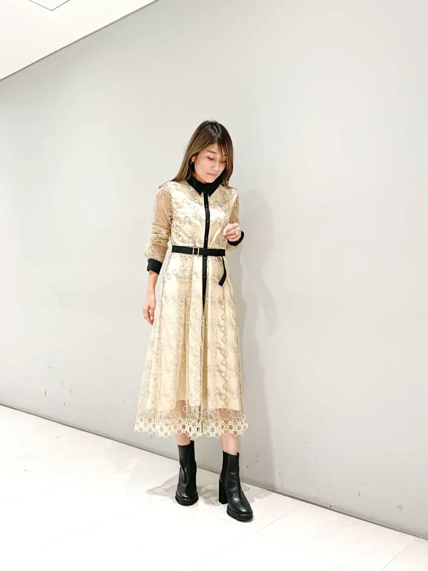 ORIGINATED IN GRACE CONTINENTAL yukimi yonee コーディネート画像