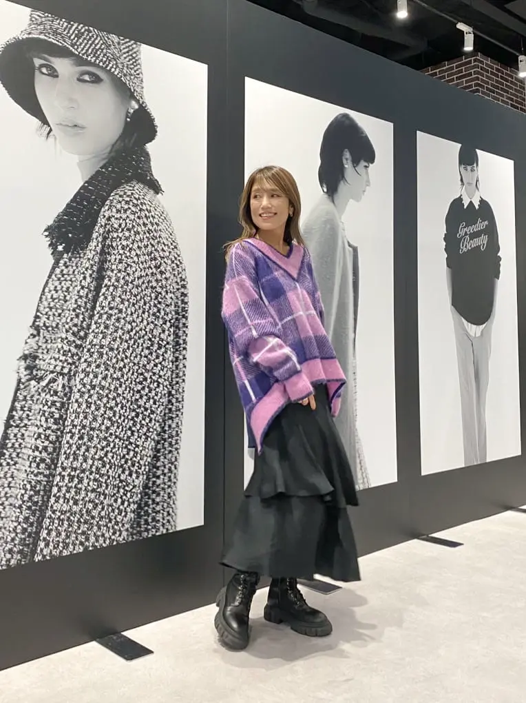 ORIGINATED IN GRACE CONTINENTAL yukimi yonee コーディネート画像