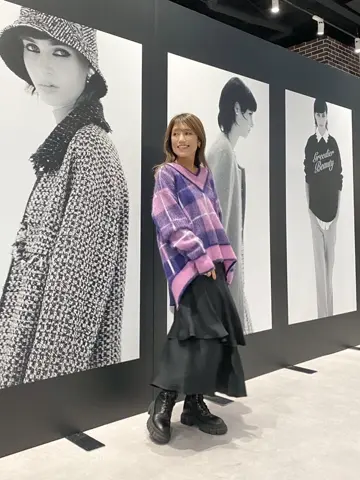 ORIGINATED IN GRACE CONTINENTAL yukimi yonee コーディネート画像