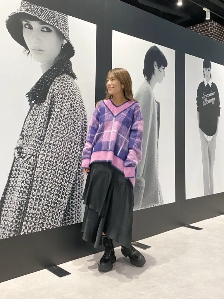 ORIGINATED IN GRACE CONTINENTAL yukimi yonee コーディネート画像