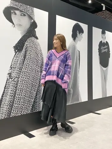 ORIGINATED IN GRACE CONTINENTAL yukimi yonee コーディネート画像