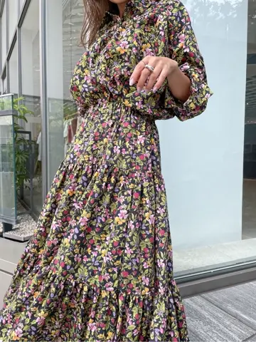 ORIGINATED IN GRACE CONTINENTAL yukimi yonee コーディネート画像