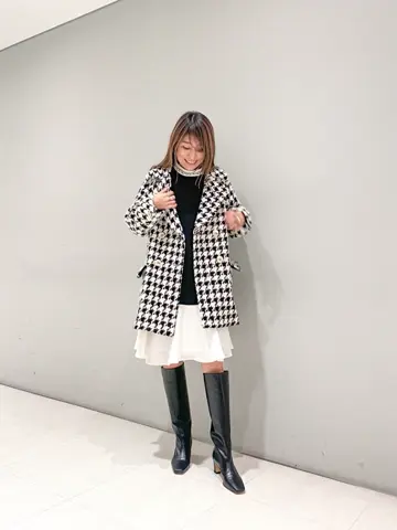 ORIGINATED IN GRACE CONTINENTAL yukimi yonee コーディネート画像