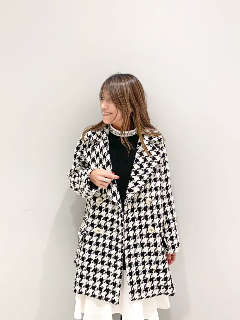 ORIGINATED IN GRACE CONTINENTAL yukimi yonee コーディネート画像