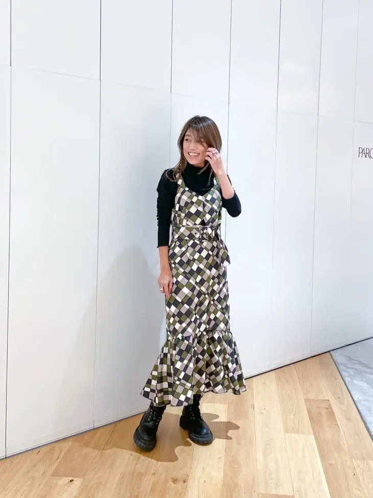 ORIGINATED IN GRACE CONTINENTAL yukimi yonee コーディネート画像