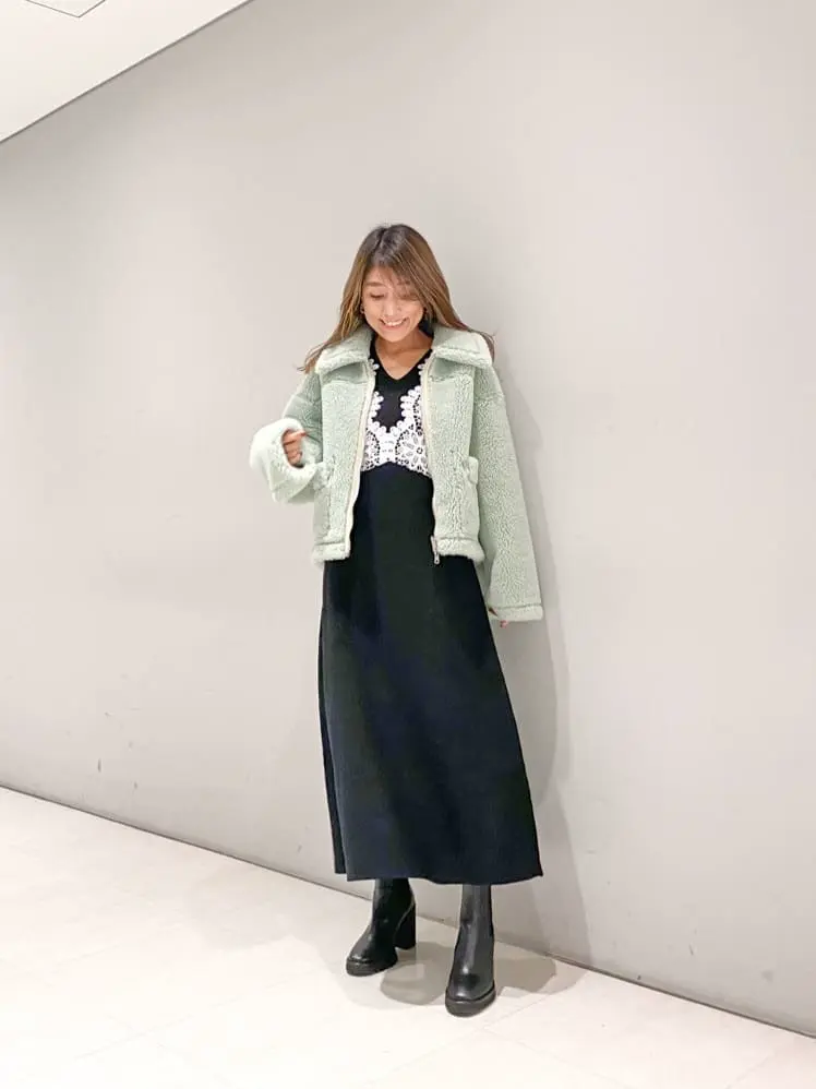 ORIGINATED IN GRACE CONTINENTAL yukimi yonee コーディネート画像