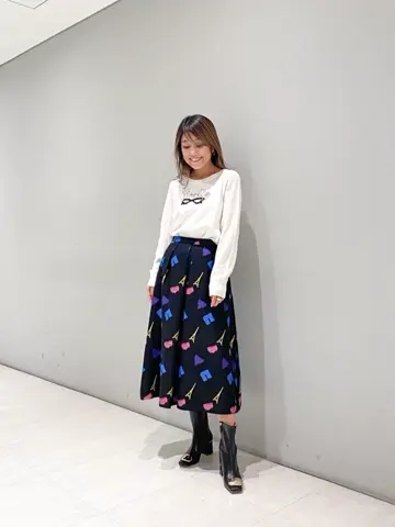 ORIGINATED IN GRACE CONTINENTAL yukimi yonee コーディネート画像