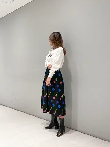 ORIGINATED IN GRACE CONTINENTAL yukimi yonee コーディネート画像