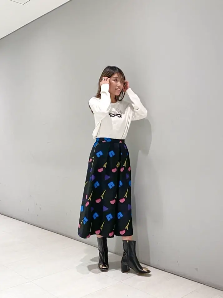 ORIGINATED IN GRACE CONTINENTAL yukimi yonee コーディネート画像