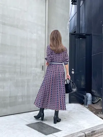 ORIGINATED IN GRACE CONTINENTAL yukimi yonee コーディネート画像