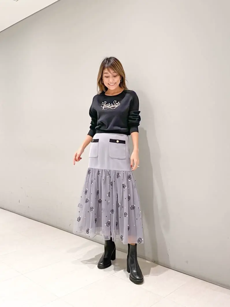 ORIGINATED IN GRACE CONTINENTAL yukimi yonee コーディネート画像