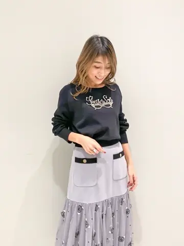 ORIGINATED IN GRACE CONTINENTAL yukimi yonee コーディネート画像