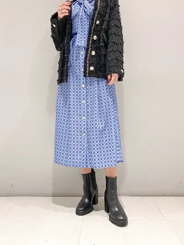 ORIGINATED IN GRACE CONTINENTAL yukimi yonee コーディネート画像