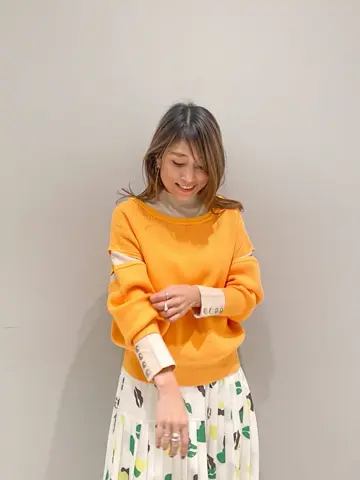 ORIGINATED IN GRACE CONTINENTAL yukimi yonee コーディネート画像