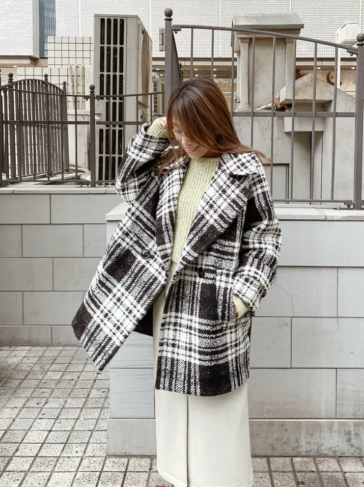 ORIGINATED IN GRACE CONTINENTAL yukimi yonee コーディネート画像