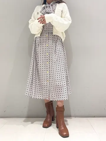 ORIGINATED IN GRACE CONTINENTAL yukimi yonee コーディネート画像