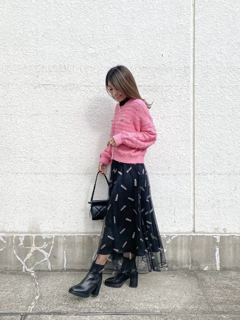 ORIGINATED IN GRACE CONTINENTAL yukimi yonee コーディネート画像