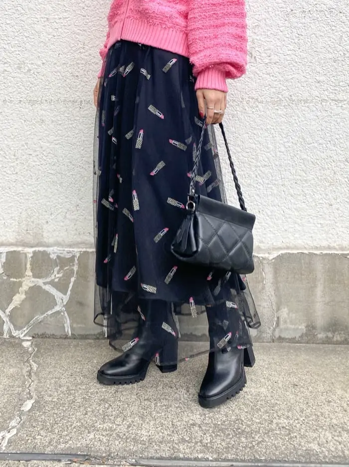 ORIGINATED IN GRACE CONTINENTAL yukimi yonee コーディネート画像