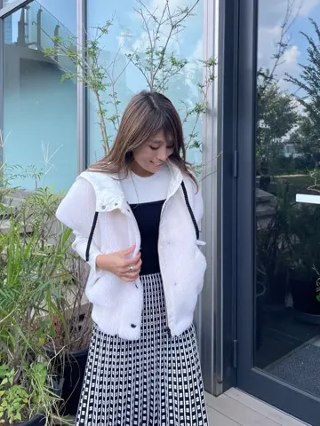 ORIGINATED IN GRACE CONTINENTAL yukimi yonee コーディネート画像