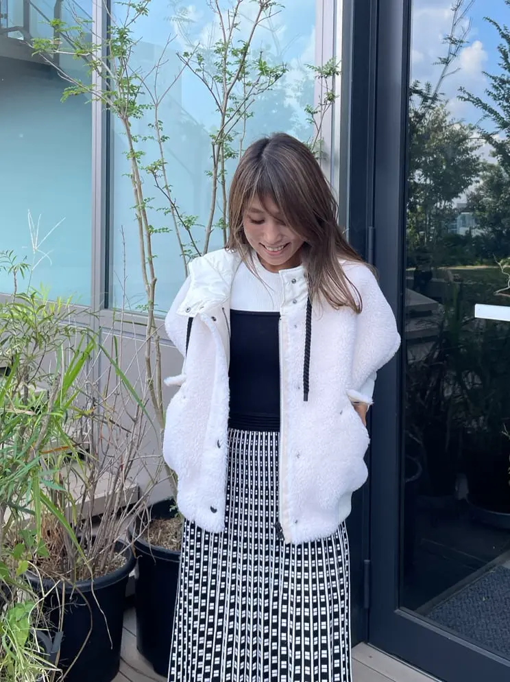 ORIGINATED IN GRACE CONTINENTAL yukimi yonee コーディネート画像