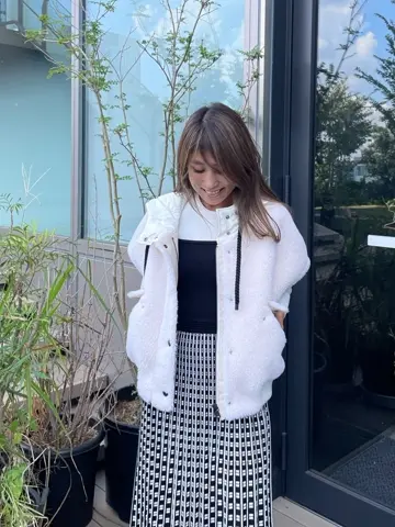 ORIGINATED IN GRACE CONTINENTAL yukimi yonee コーディネート画像