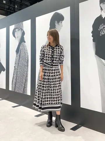 ORIGINATED IN GRACE CONTINENTAL yukimi yonee コーディネート画像