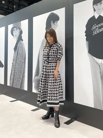 ORIGINATED IN GRACE CONTINENTAL yukimi yonee コーディネート画像