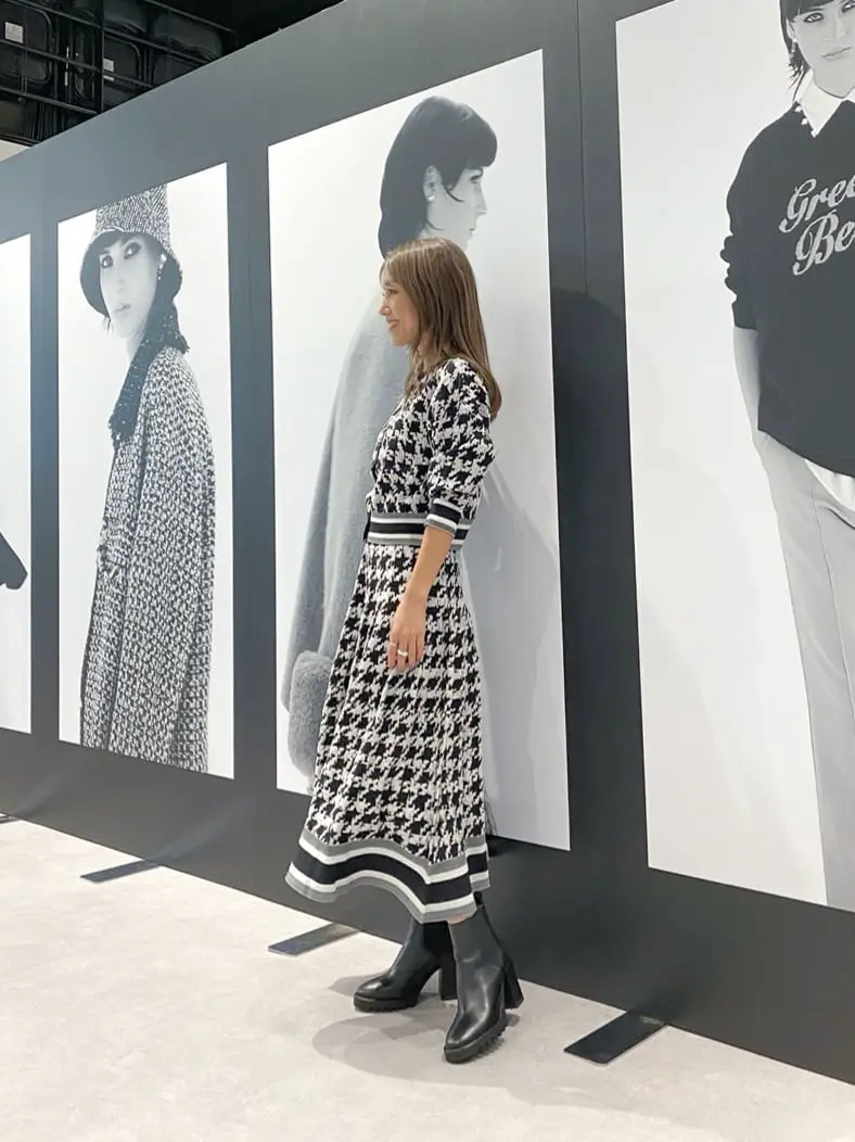 ORIGINATED IN GRACE CONTINENTAL yukimi yonee コーディネート画像