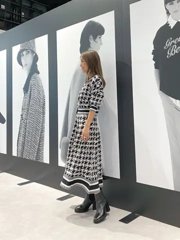 ORIGINATED IN GRACE CONTINENTAL yukimi yonee コーディネート画像