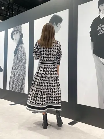 ORIGINATED IN GRACE CONTINENTAL yukimi yonee コーディネート画像