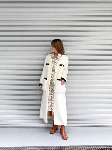 ORIGINATED IN GRACE CONTINENTAL yukimi yonee コーディネート画像