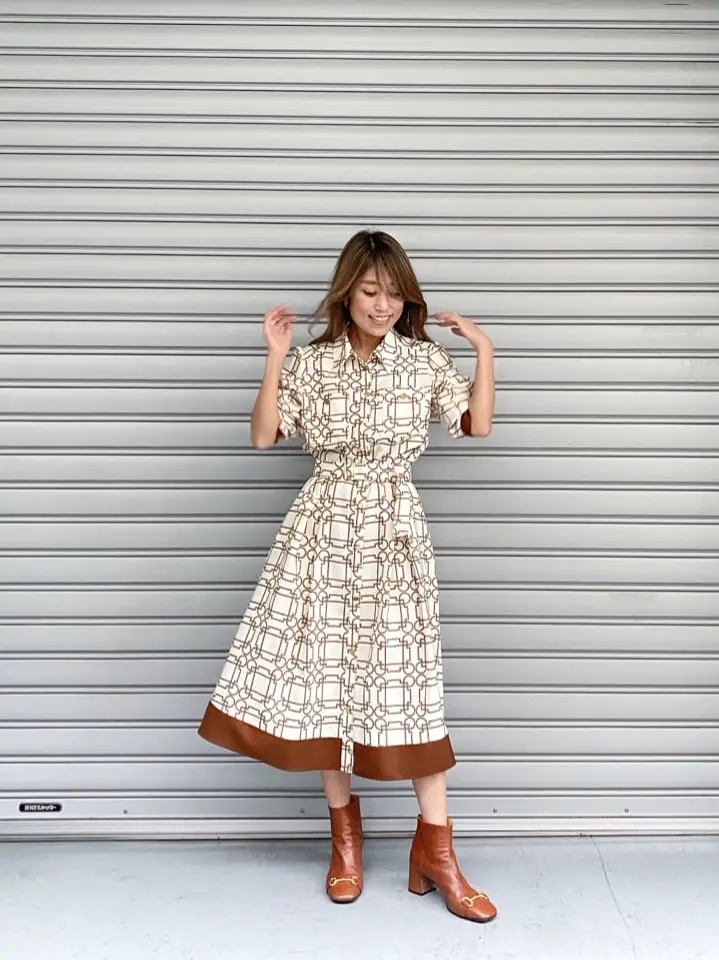 ORIGINATED IN GRACE CONTINENTAL yukimi yonee コーディネート画像