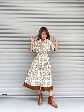 ORIGINATED IN GRACE CONTINENTAL yukimi yonee コーディネート画像