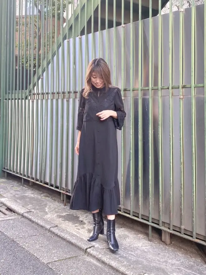 ORIGINATED IN GRACE CONTINENTAL yukimi yonee コーディネート画像