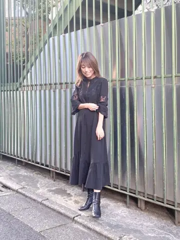 ORIGINATED IN GRACE CONTINENTAL yukimi yonee コーディネート画像