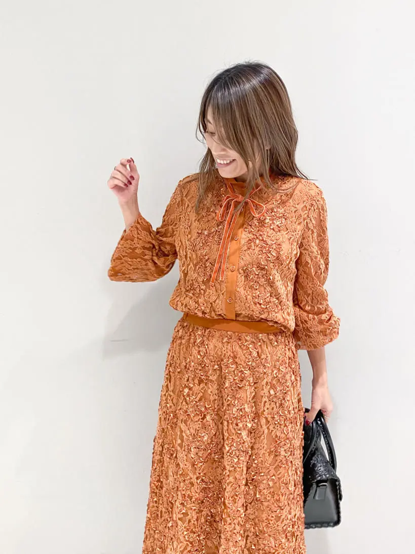 ORIGINATED IN GRACE CONTINENTAL yukimi yonee コーディネート画像