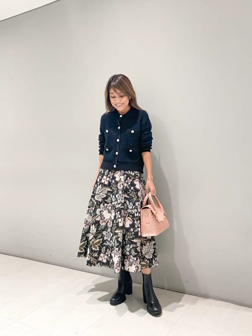 グレースコンチネンタル✨ジャガードskirt❤️ オーナメントジャガードスカート （ミニ・ひざ丈スカート