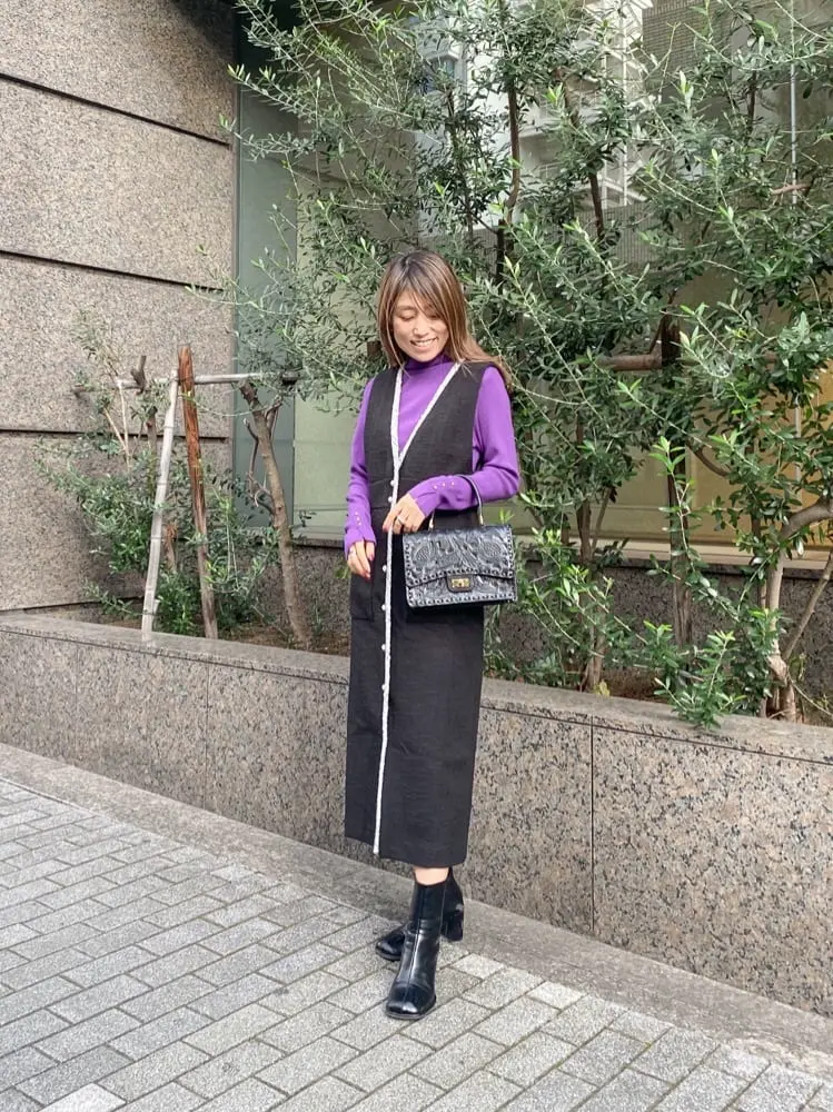 ORIGINATED IN GRACE CONTINENTAL yukimi yonee コーディネート画像