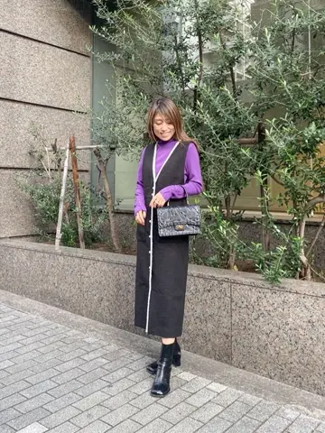 ORIGINATED IN GRACE CONTINENTAL yukimi yonee コーディネート画像