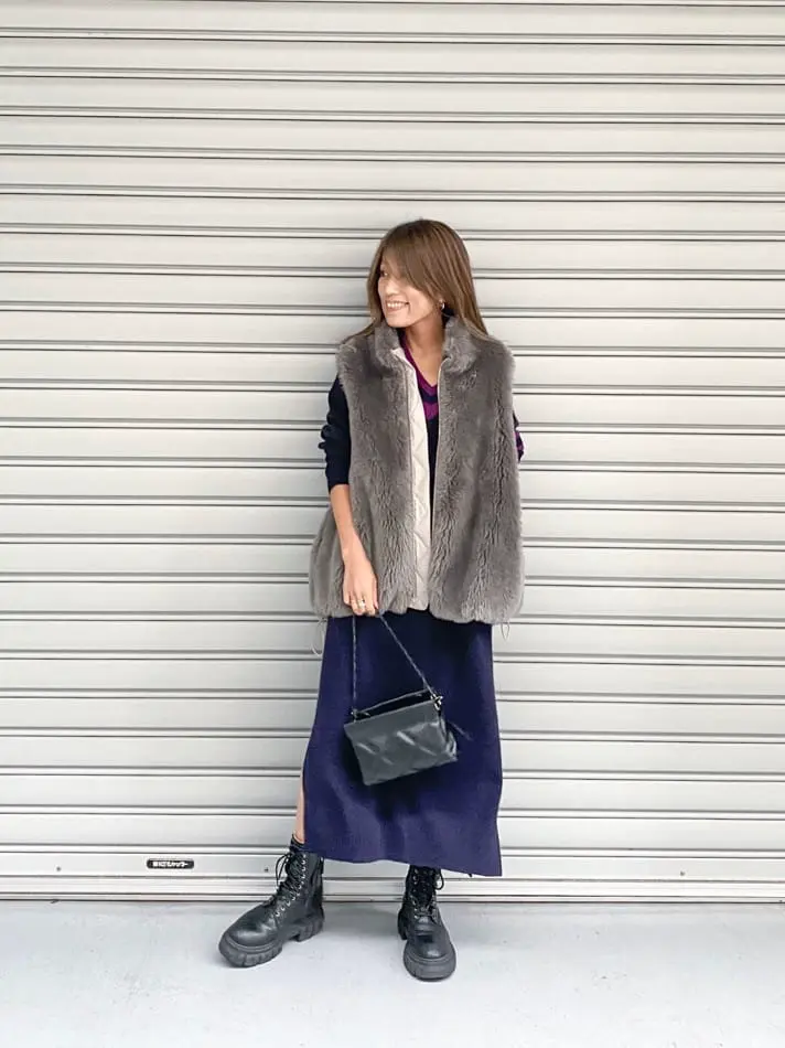 ORIGINATED IN GRACE CONTINENTAL yukimi yonee コーディネート画像