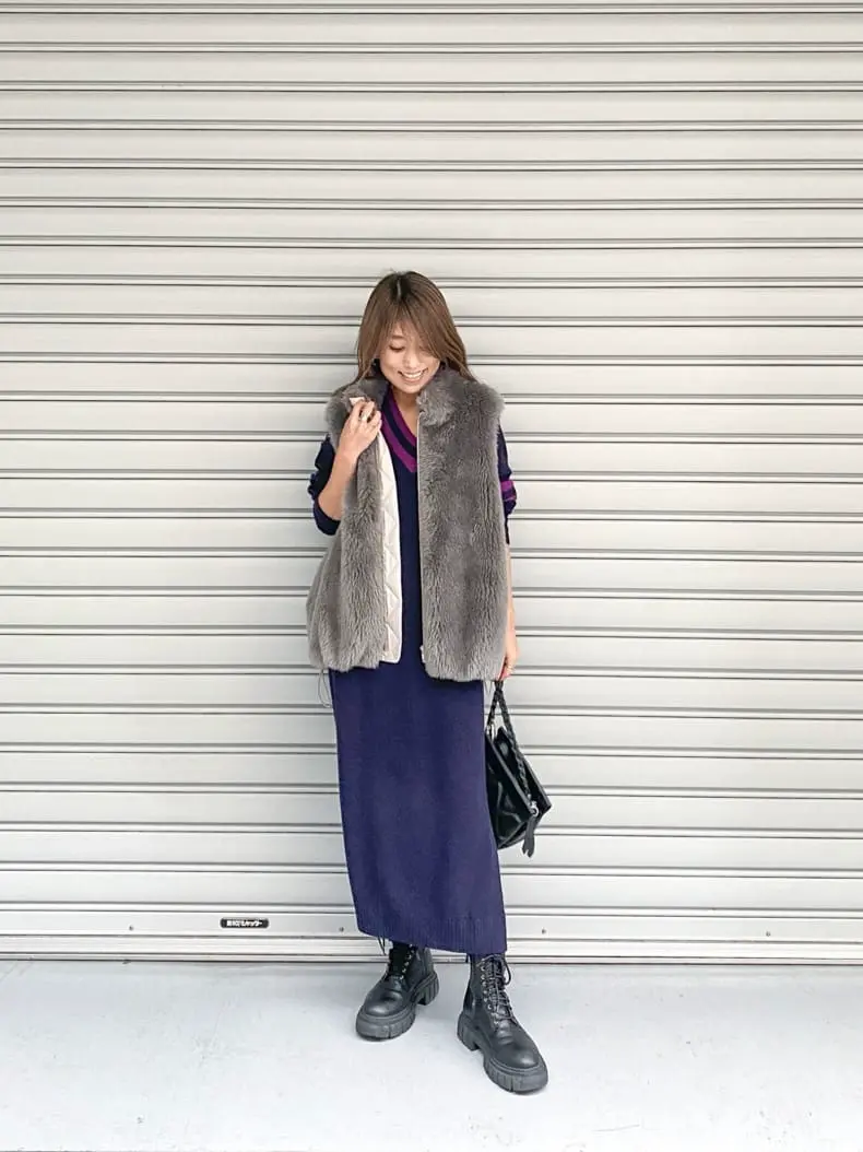 ORIGINATED IN GRACE CONTINENTAL yukimi yonee コーディネート画像