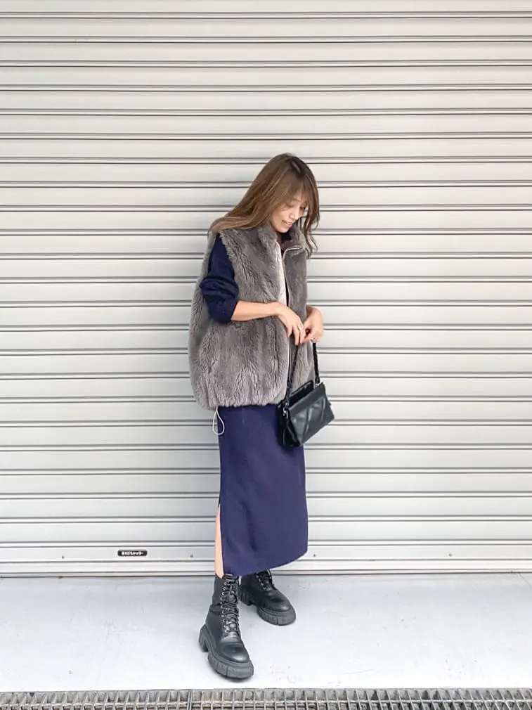 ORIGINATED IN GRACE CONTINENTAL yukimi yonee コーディネート画像