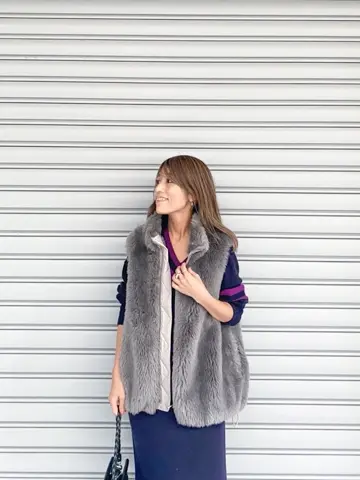 ORIGINATED IN GRACE CONTINENTAL yukimi yonee コーディネート画像