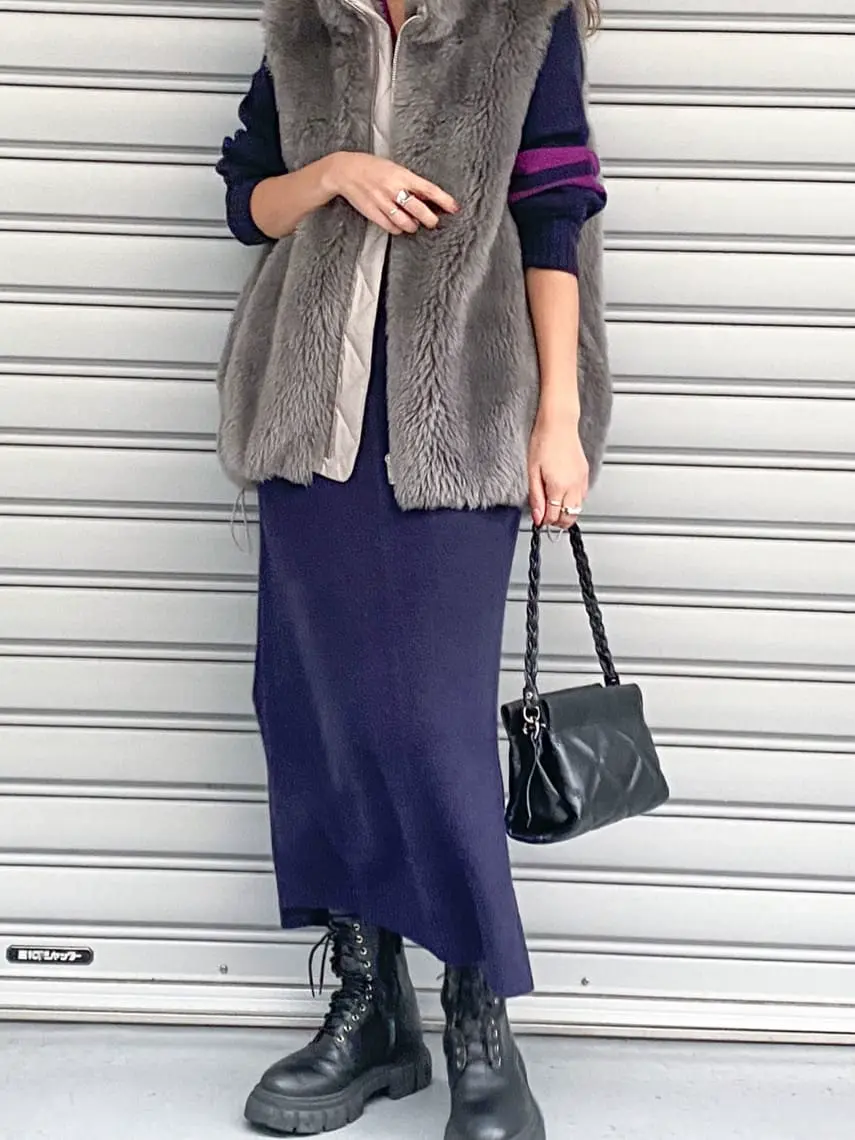 ORIGINATED IN GRACE CONTINENTAL yukimi yonee コーディネート画像