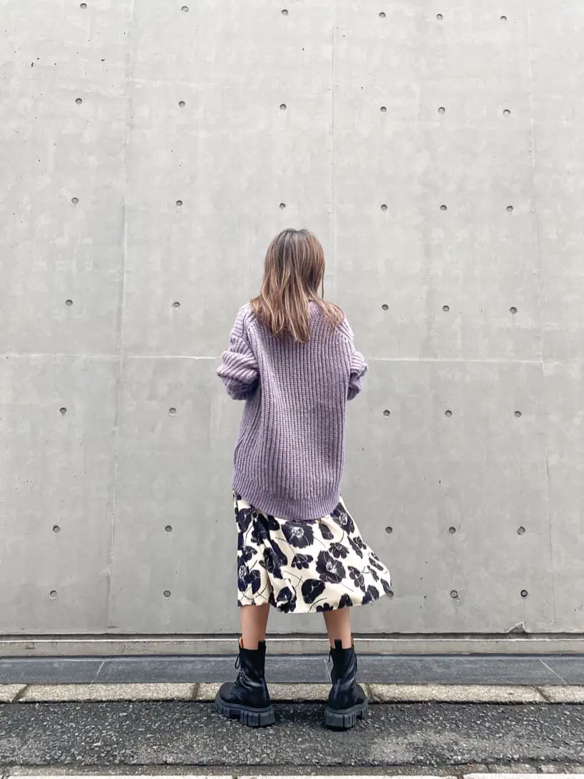 ORIGINATED IN GRACE CONTINENTAL yukimi yonee コーディネート画像