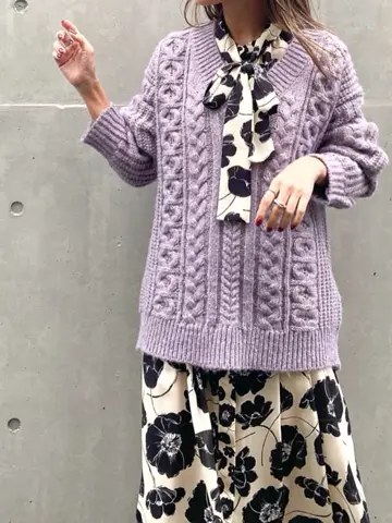 ORIGINATED IN GRACE CONTINENTAL yukimi yonee コーディネート画像