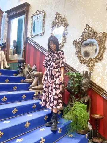 ORIGINATED IN GRACE CONTINENTAL yukimi yonee コーディネート画像