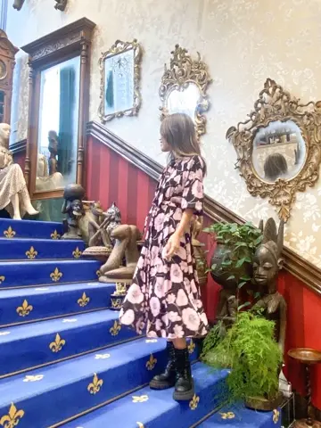 ORIGINATED IN GRACE CONTINENTAL yukimi yonee コーディネート画像