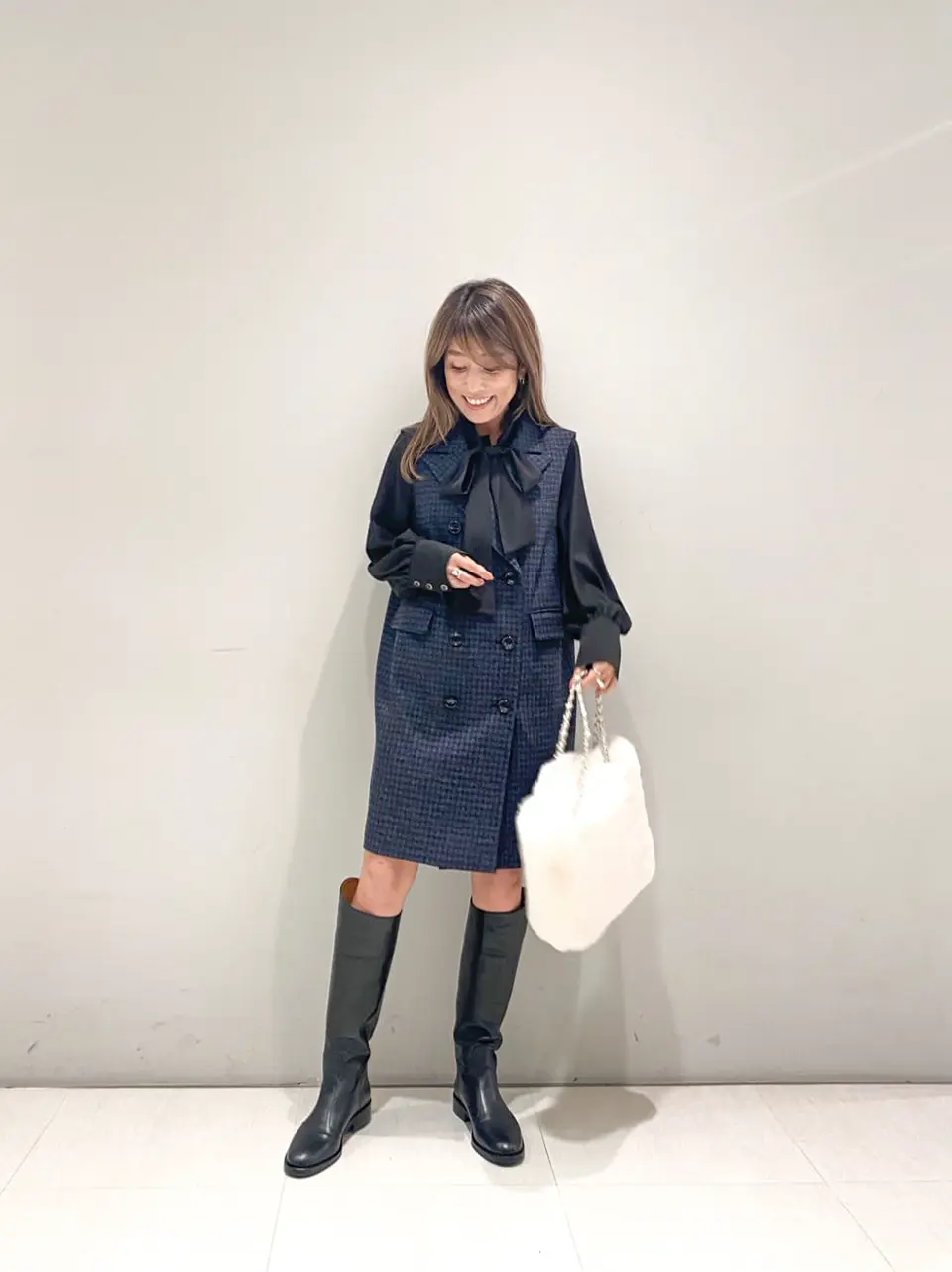 ORIGINATED IN GRACE CONTINENTAL yukimi yonee コーディネート画像