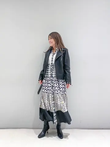 ORIGINATED IN GRACE CONTINENTAL yukimi yonee コーディネート画像